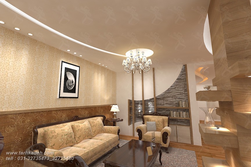 طراحی دکوراسیون داخلی منزل مسکونی در اصفهان